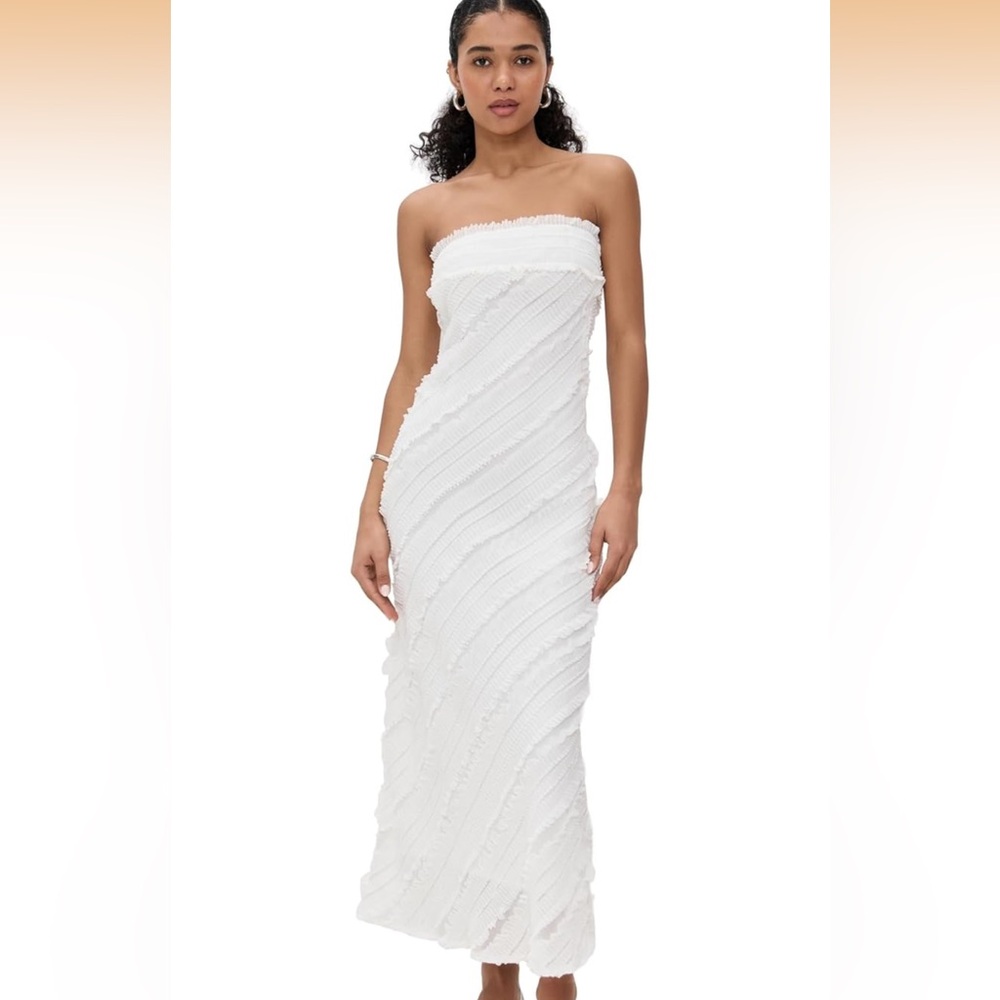 Endless Rose Strapless White Dress
